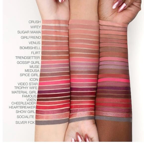 Huda Beauty Liquid Matte Ultra-Comfort Transfer-Proof Lipstick Girlfriend - Picture 2 of 2